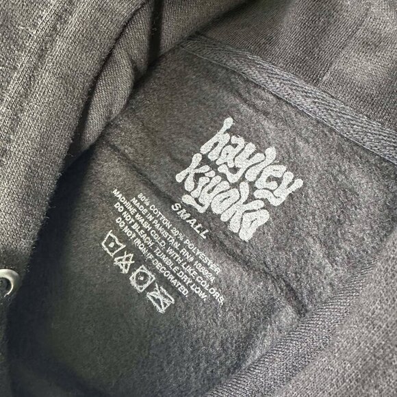 Official Hayley Kiyoko Tour Merch Panorama Black Hoodie Size Small Rare NEW - Picture 3 of 3